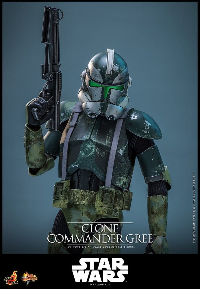 Star Wars Movie Masterpiece figurine 1/6 Clone Commander Gree 30 cm