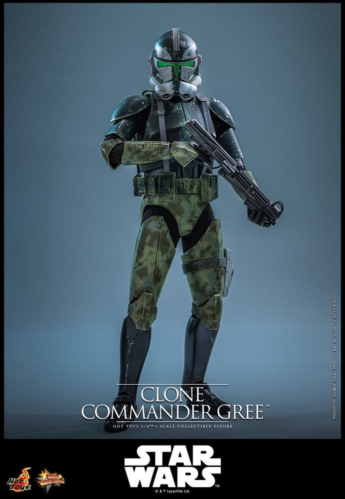 Star Wars Movie Masterpiece figurine 1/6 Clone Commander Gree 30 cm