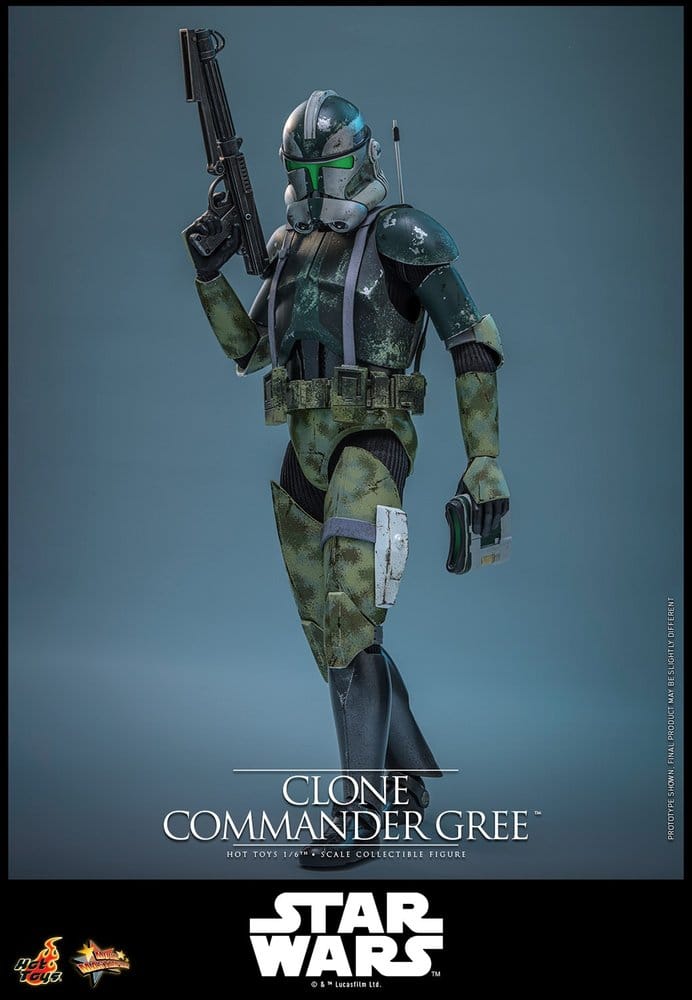 Star Wars Movie Masterpiece figurine 1/6 Clone Commander Gree 30 cm