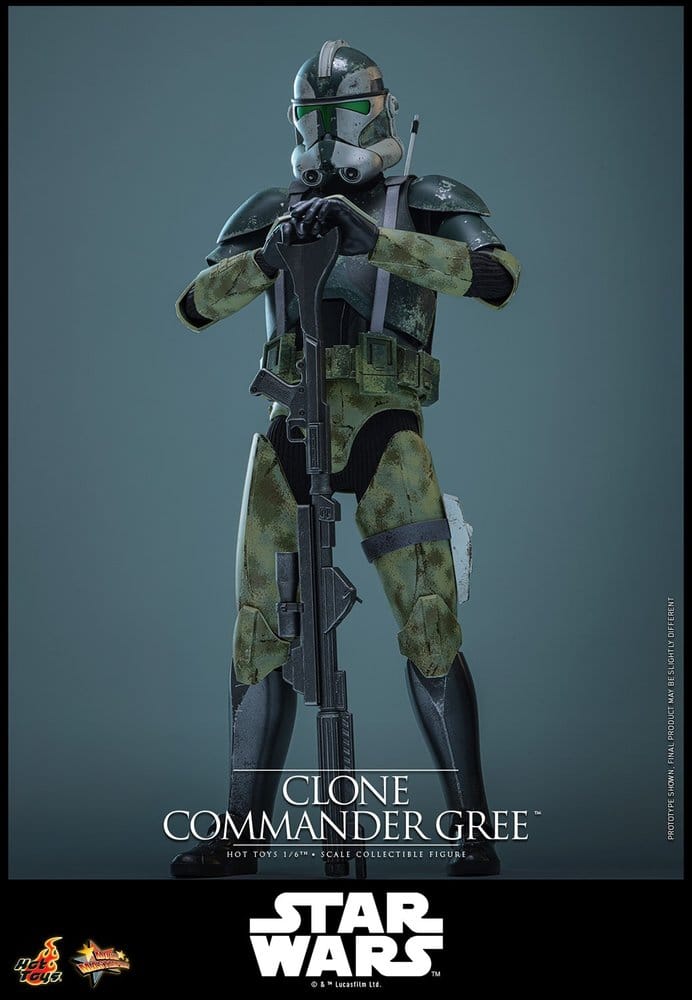 Star Wars Movie Masterpiece figurine 1/6 Clone Commander Gree 30 cm