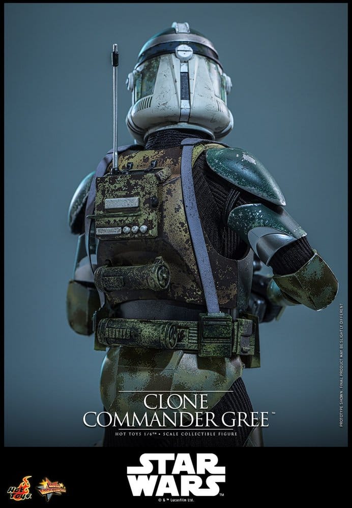 Star Wars Movie Masterpiece figurine 1/6 Clone Commander Gree 30 cm