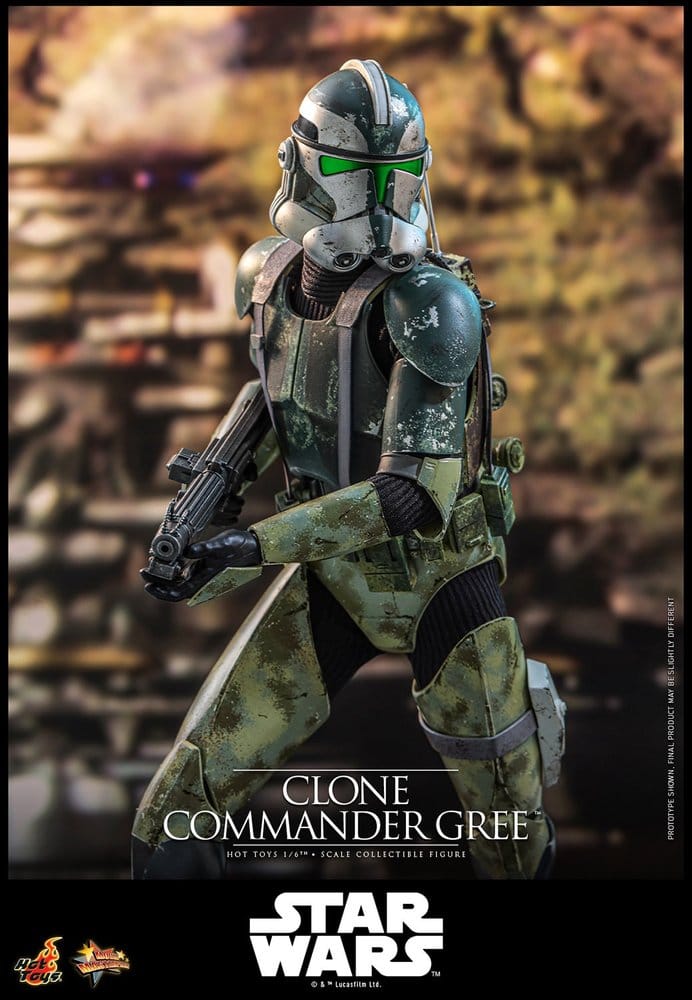 Star Wars Movie Masterpiece figurine 1/6 Clone Commander Gree 30 cm