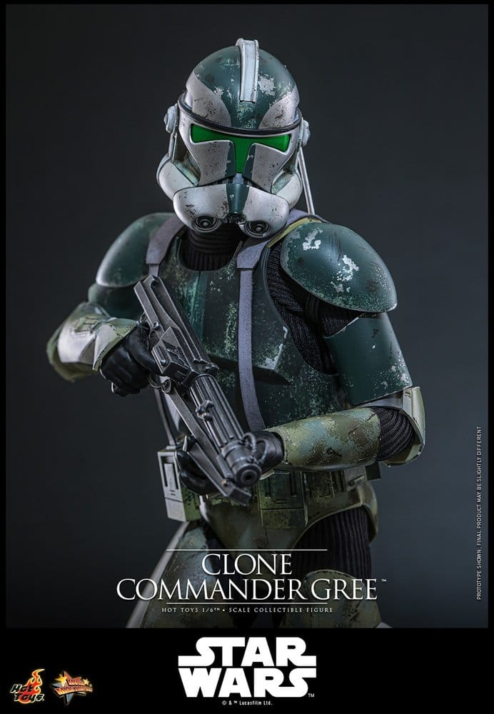Star Wars Movie Masterpiece figurine 1/6 Clone Commander Gree 30 cm