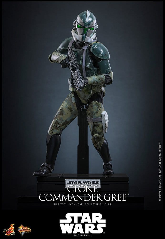 Star Wars Movie Masterpiece figurine 1/6 Clone Commander Gree 30 cm