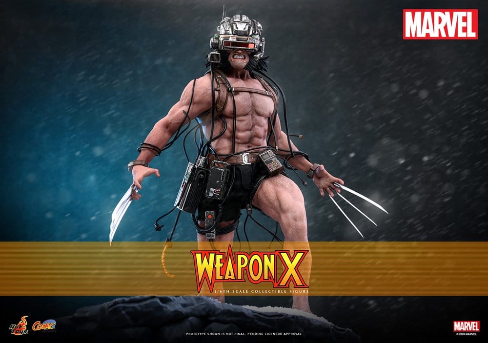 Marvel Comic Masterpiece figurine 1/6 Weapon X 31 cm