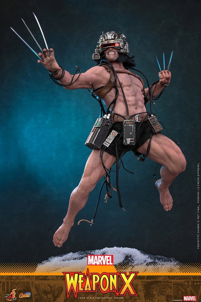 Marvel Comic Masterpiece figurine 1/6 Weapon X 31 cm