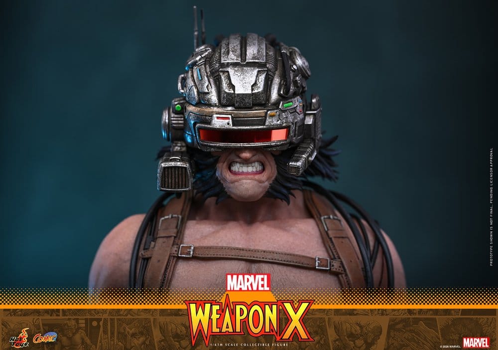 Marvel Comic Masterpiece figurine 1/6 Weapon X 31 cm