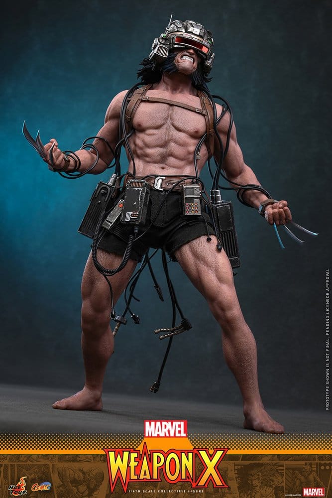 Marvel Comic Masterpiece figurine 1/6 Weapon X 31 cm