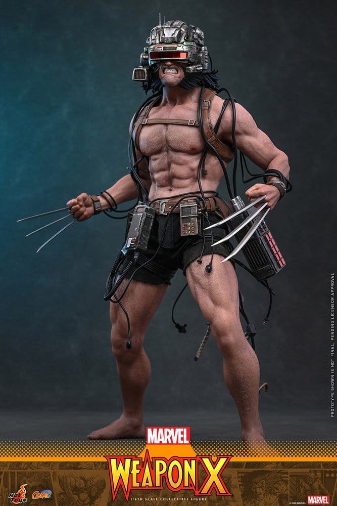 Marvel Comic Masterpiece figurine 1/6 Weapon X 31 cm