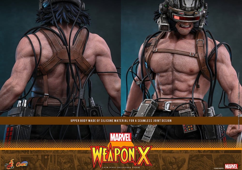 Marvel Comic Masterpiece figurine 1/6 Weapon X 31 cm