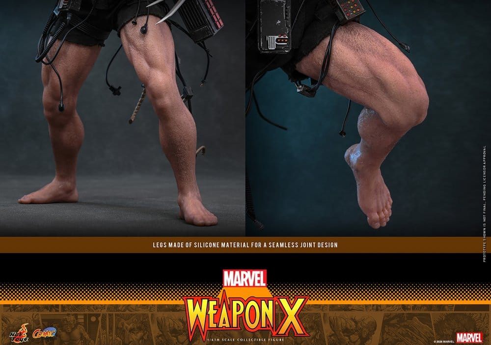 Marvel Comic Masterpiece figurine 1/6 Weapon X 31 cm