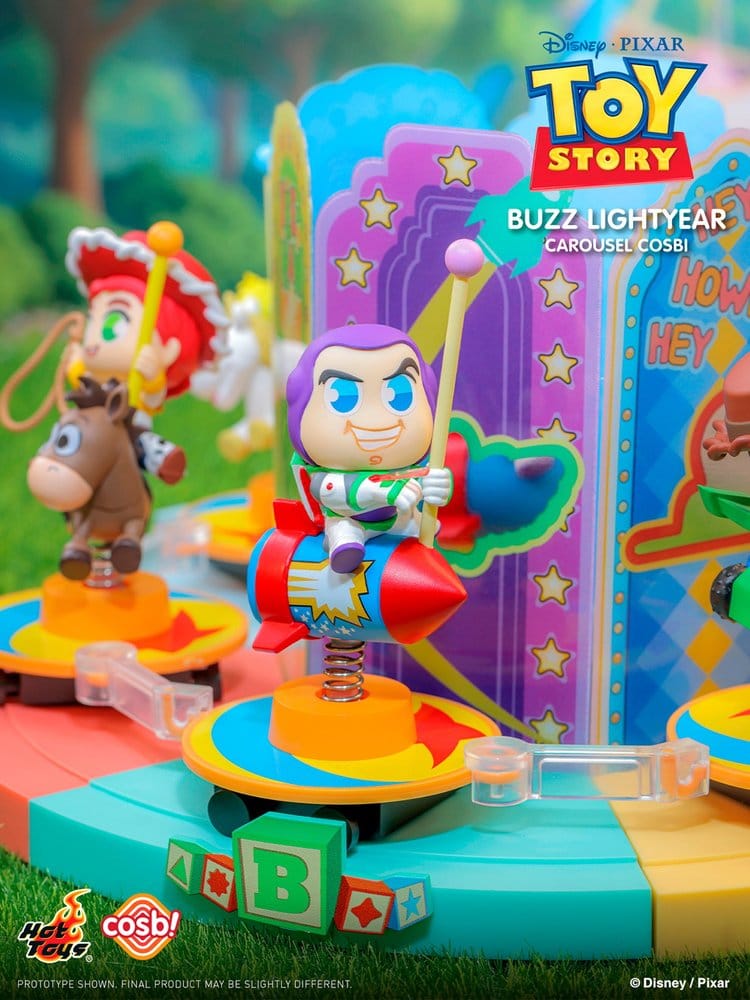 Toy Story Cosbi figurines mini Carousel Collection 10 cm Blind Box Display (6)