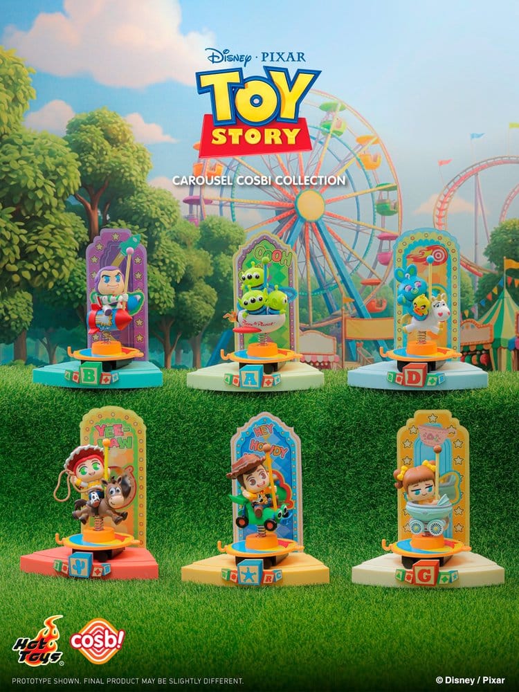 Toy Story Cosbi figurines mini Carousel Collection 10 cm Blind Box Display (6)