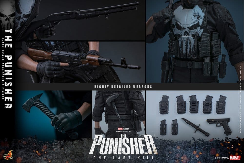 Marvel Television Masterpiece figurine 1/6 The Punisher 31 cm
