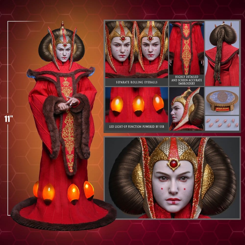 Star Wars Movie Masterpiece figurine 1/6 Queen Amidala 28 cm