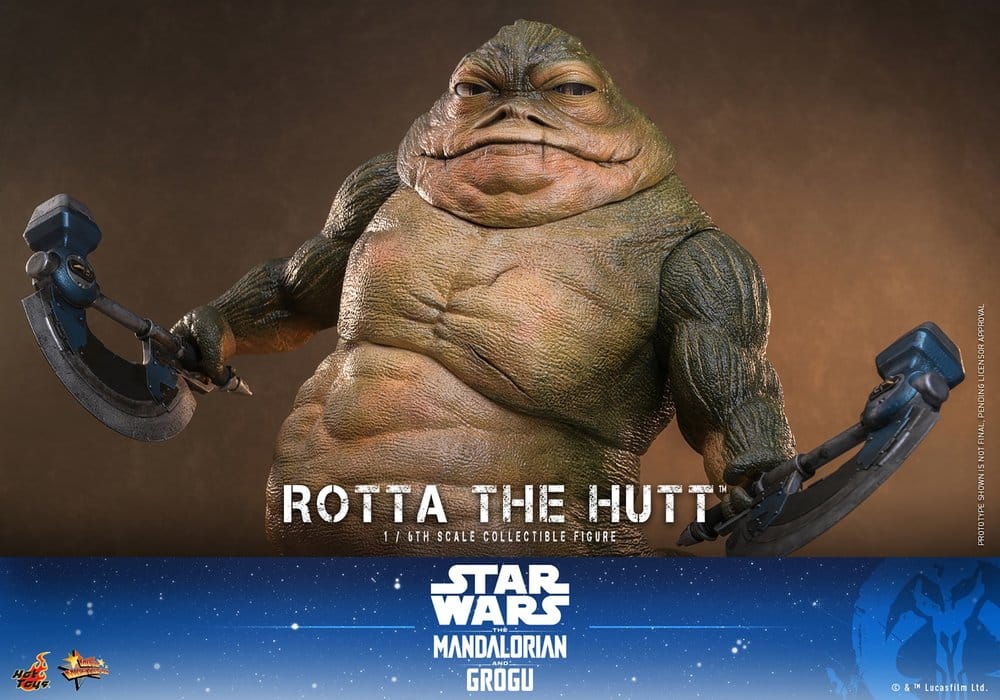 Star Wars Movie Masterpiece figurine 1/6 Rotta The Hutt 32 cm