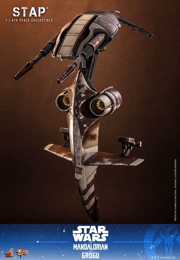 Star Wars: The Mandalorian & Grogu Movie Masterpiece accessoire 1/6 STAP 32 cm