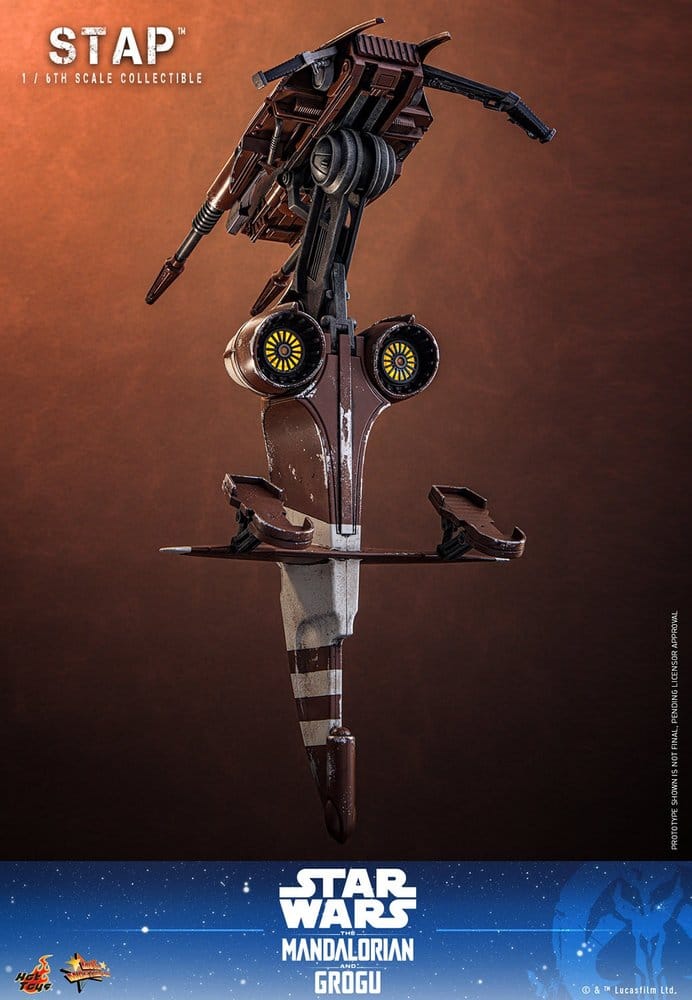 Star Wars: The Mandalorian & Grogu Movie Masterpiece accessoire 1/6 STAP 32 cm