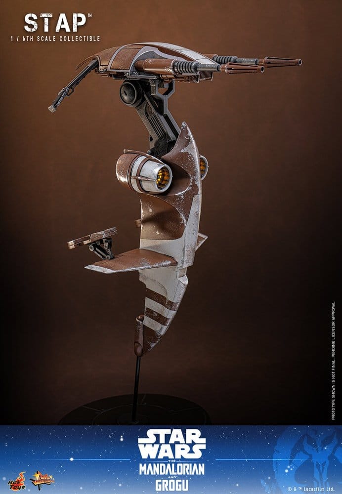 Star Wars: The Mandalorian & Grogu Movie Masterpiece accessoire 1/6 STAP 32 cm