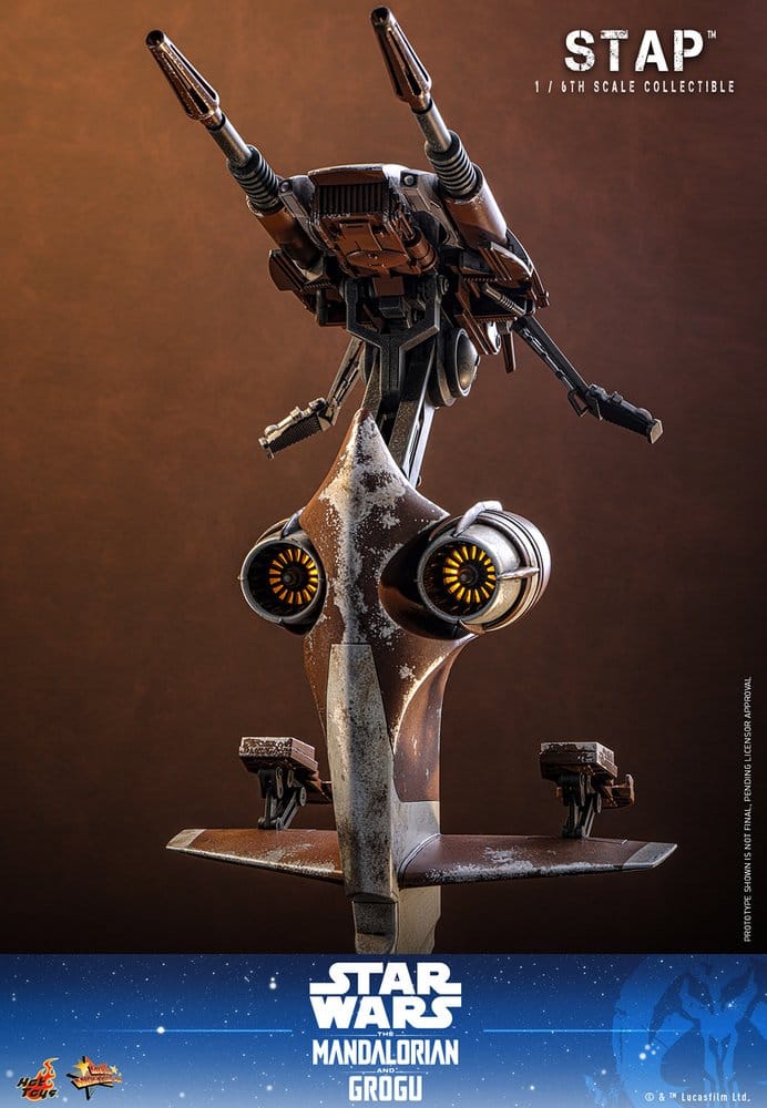 Star Wars: The Mandalorian & Grogu Movie Masterpiece accessoire 1/6 STAP 32 cm
