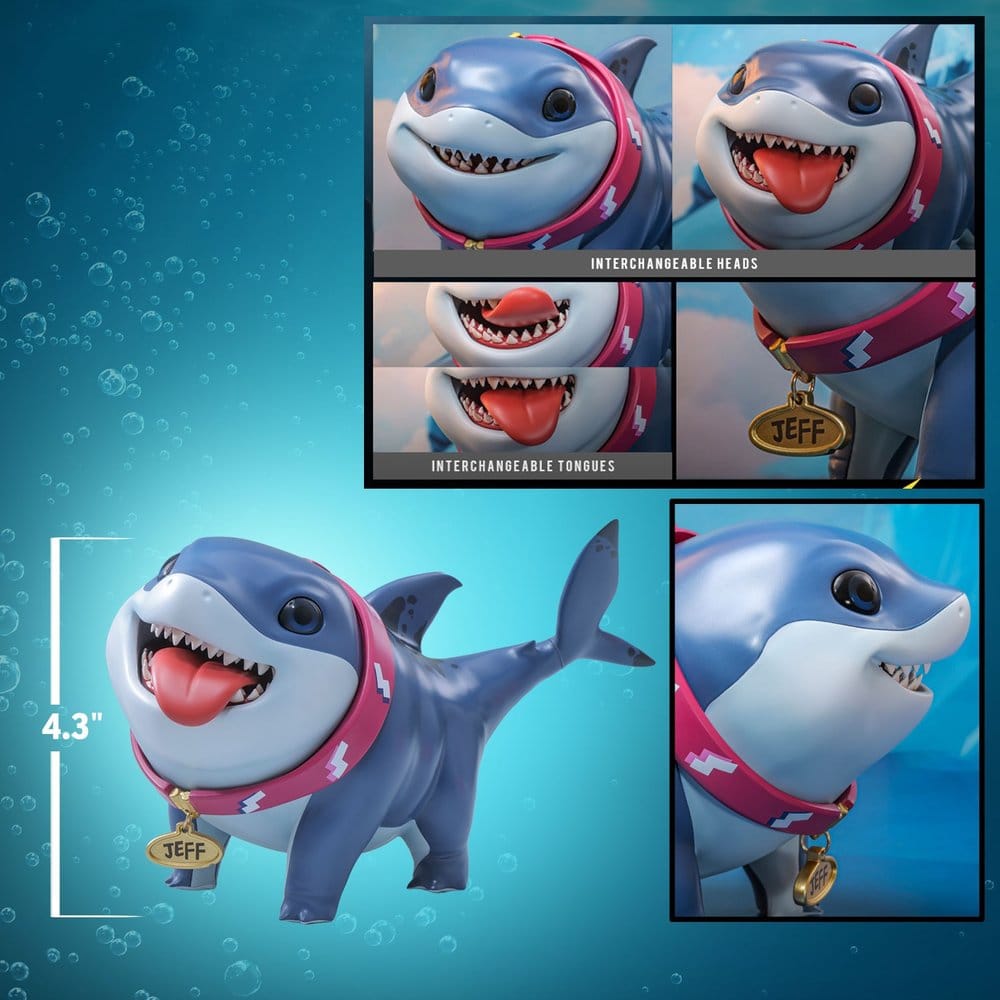 Marvel Rivals Videogame Masterpiece Series Figurine d'action Jeff the Land Shark 11 cm