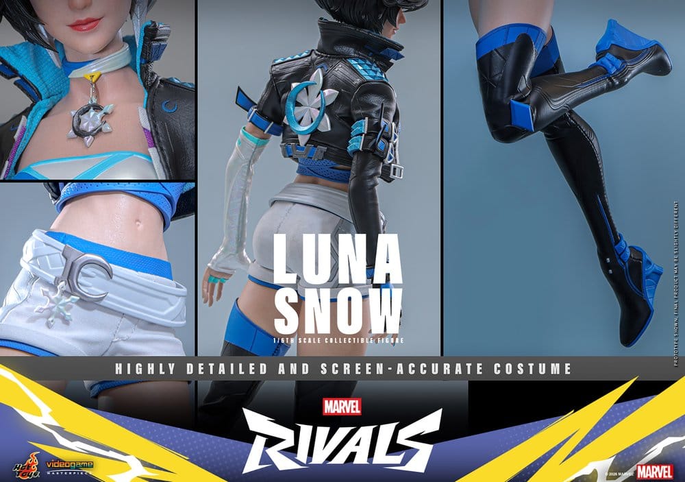 Marvel Rivals Videogame Masterpiece figurine 1/6 Luna Snow 28 cm