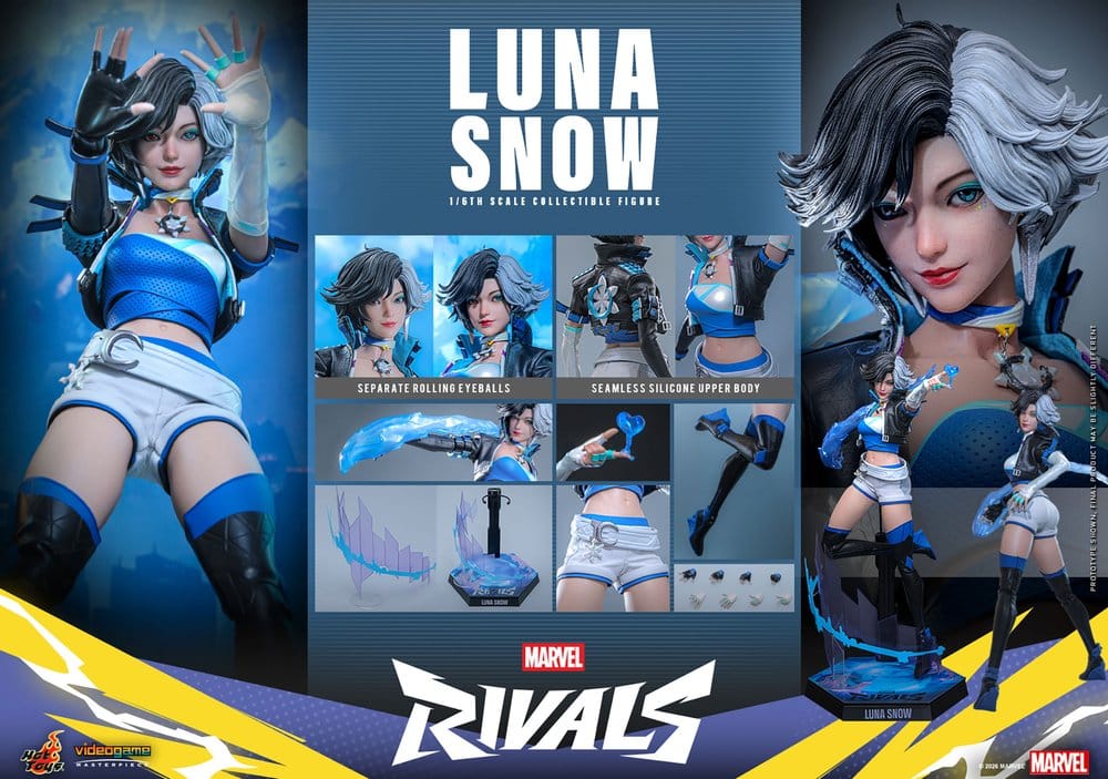 Marvel Rivals Videogame Masterpiece figurine 1/6 Luna Snow 28 cm