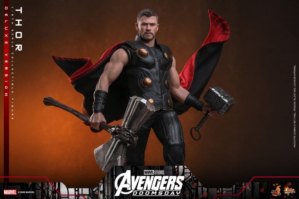 Avengers: Doomsday Movie Masterpiece figurine 1/6 Thor (Deluxe Version) 32 cm