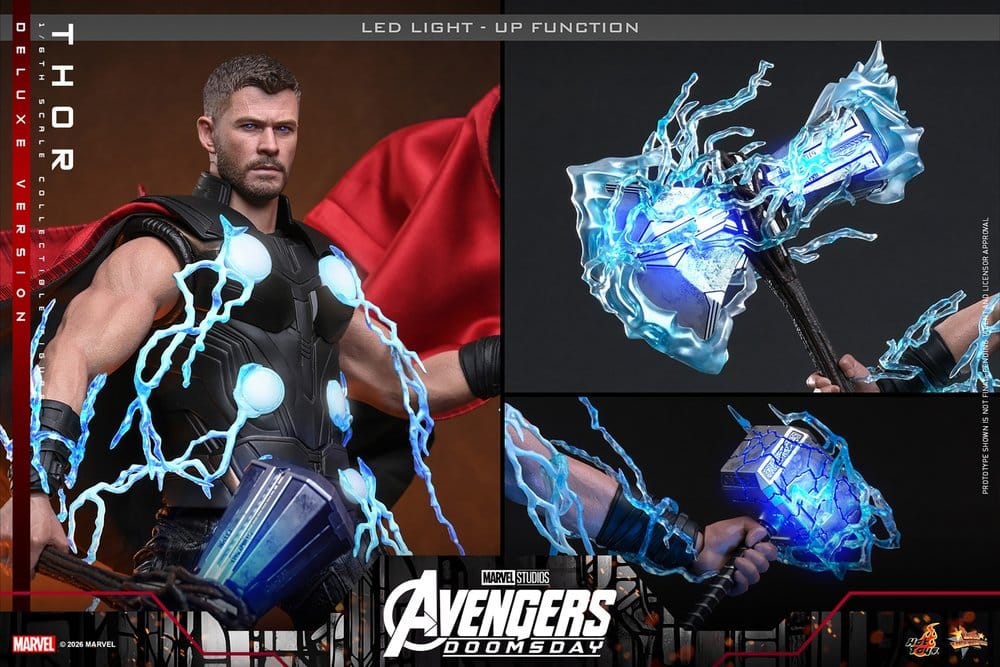 Avengers: Doomsday Movie Masterpiece figurine 1/6 Thor (Deluxe Version) 32 cm