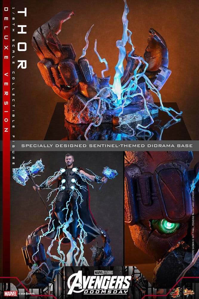 Avengers: Doomsday Movie Masterpiece figurine 1/6 Thor (Deluxe Version) 32 cm
