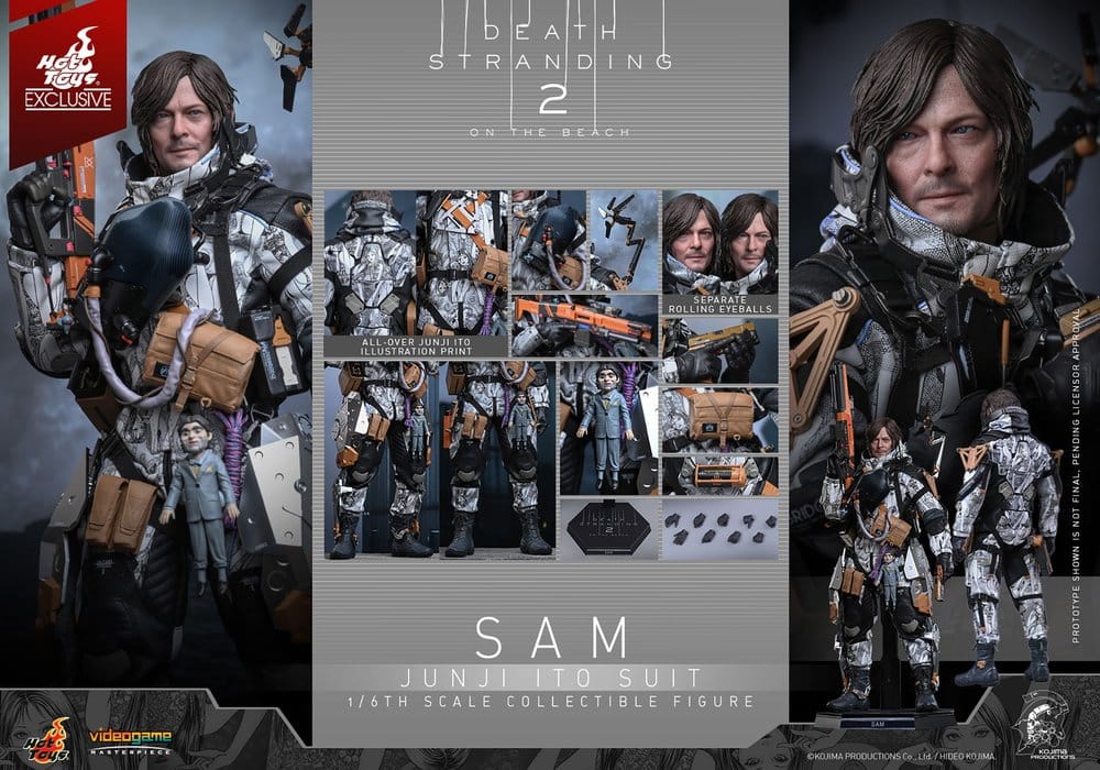 Death Stranding figurine 1/6 Sam Porter Bridges (Junji Ito Suit) heo exclusive 31 cm