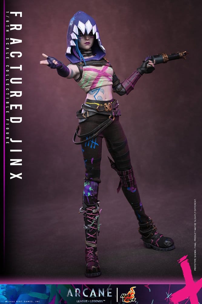 Arcane figurine 1/6 Fractured Jinx 28 cm