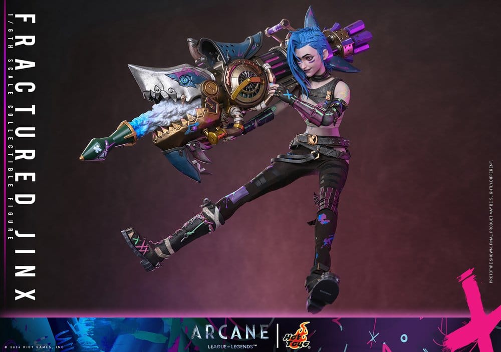 Arcane figurine 1/6 Fractured Jinx 28 cm
