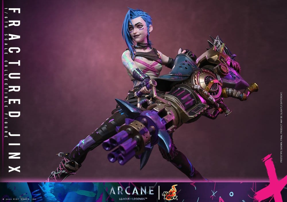 Arcane figurine 1/6 Fractured Jinx 28 cm