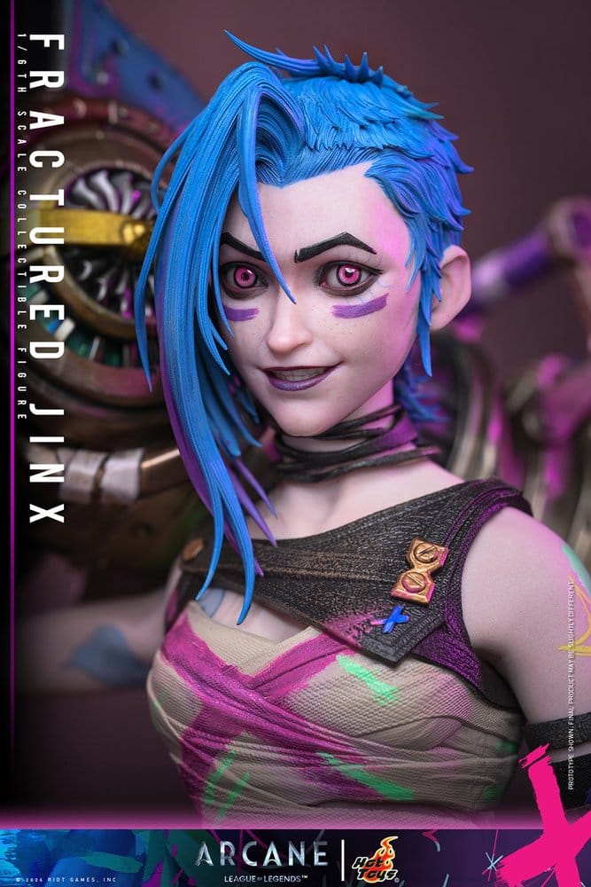 Arcane figurine 1/6 Fractured Jinx 28 cm