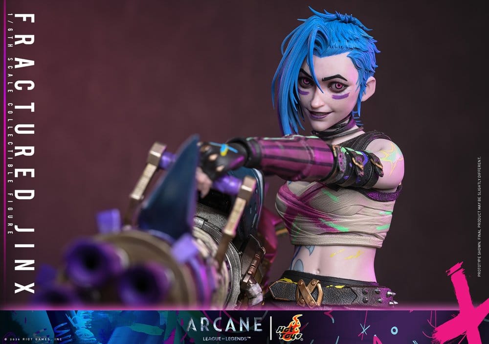 Arcane figurine 1/6 Fractured Jinx 28 cm