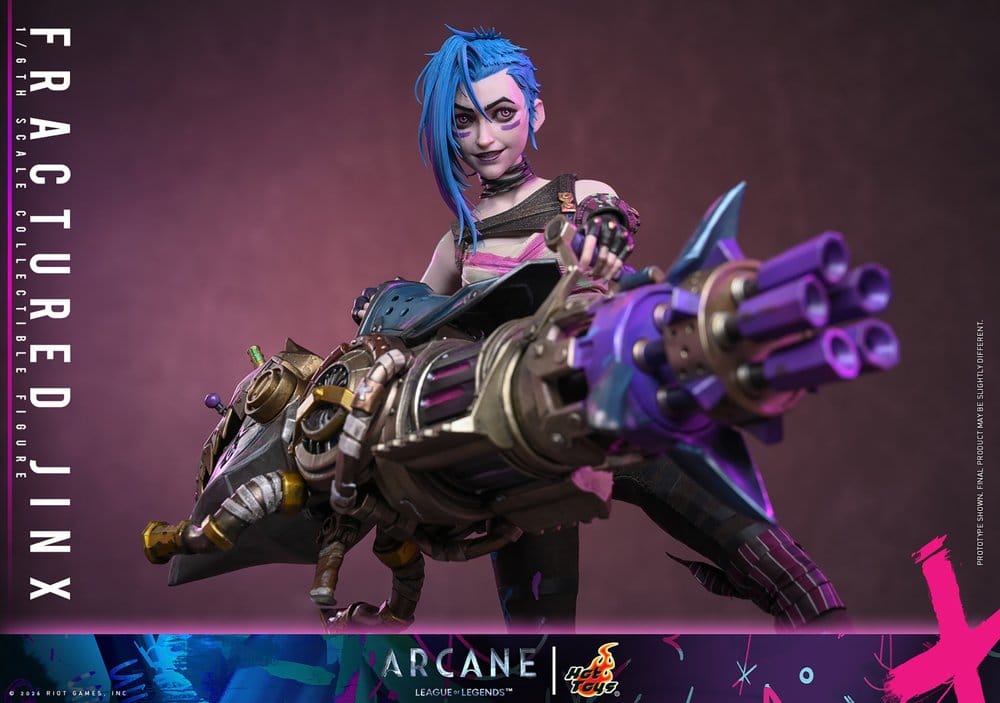 Arcane figurine 1/6 Fractured Jinx 28 cm