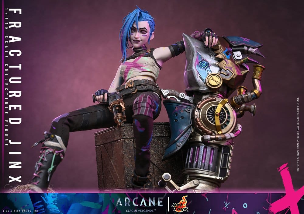 Arcane figurine 1/6 Fractured Jinx 28 cm