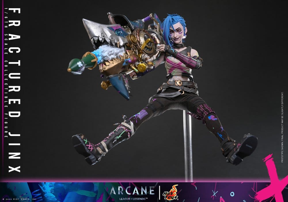 Arcane figurine 1/6 Fractured Jinx 28 cm