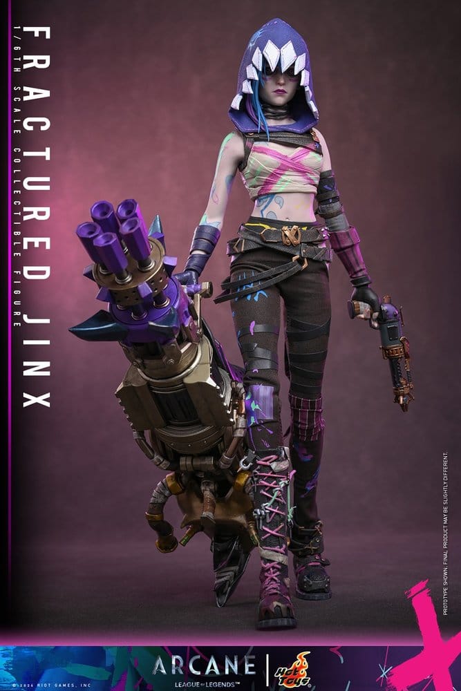 Arcane figurine 1/6 Fractured Jinx 28 cm