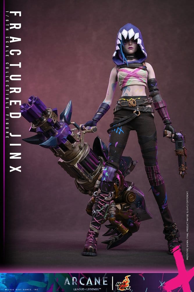 Arcane figurine 1/6 Fractured Jinx 28 cm
