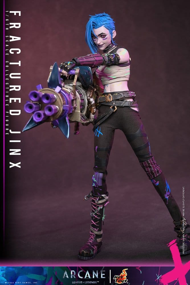 Arcane figurine 1/6 Fractured Jinx 28 cm