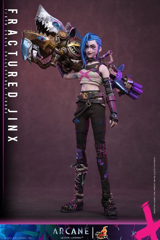 Arcane figurine 1/6 Fractured Jinx 28 cm