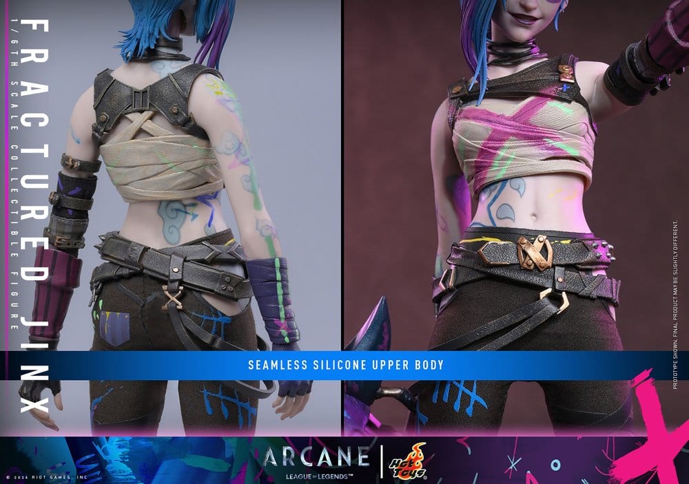 Arcane figurine 1/6 Fractured Jinx 28 cm