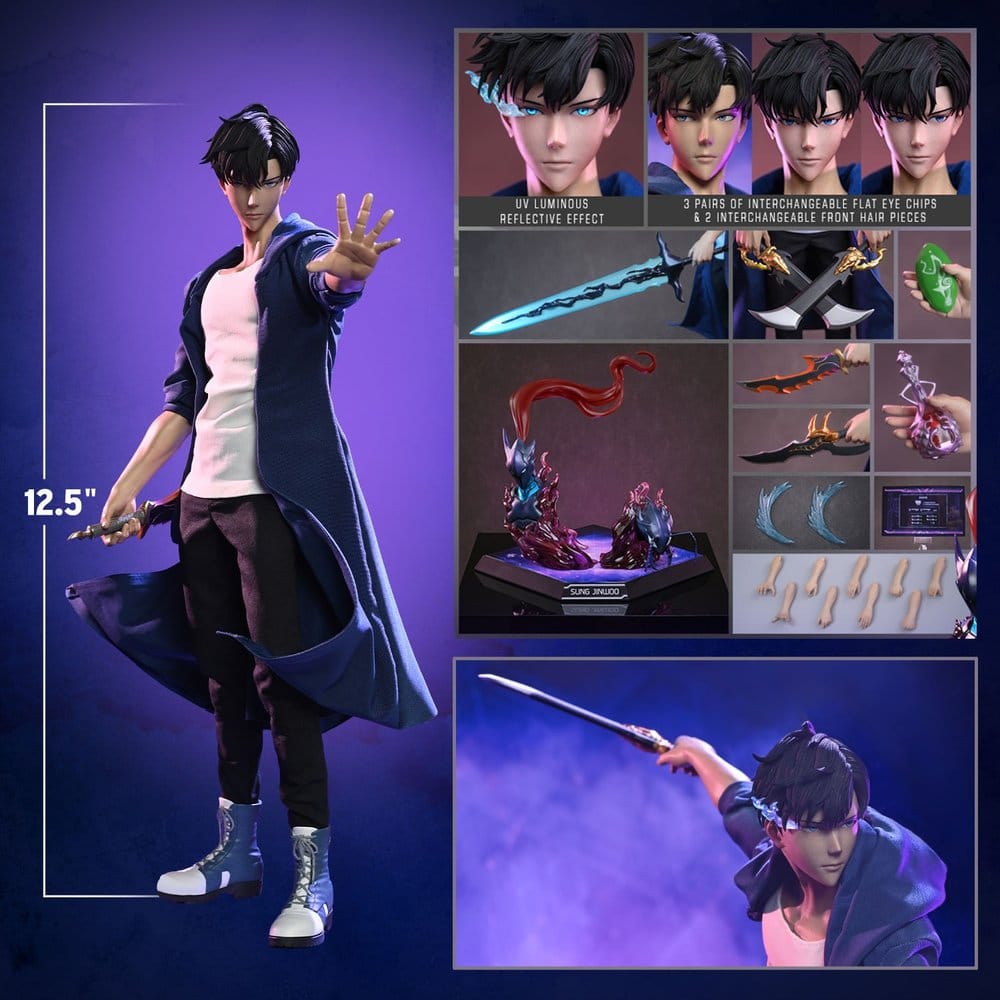 Solo Leveling figurine 1/6 Sung Jinwoo 32 cm