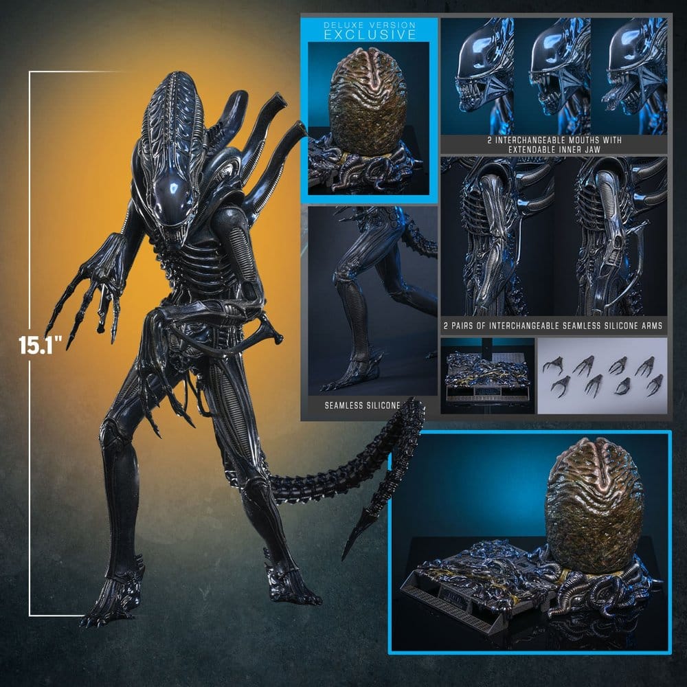 Alien Movie Masterpiece figurine 1/6 Alien Warrior (Deluxe Version) 39 cm