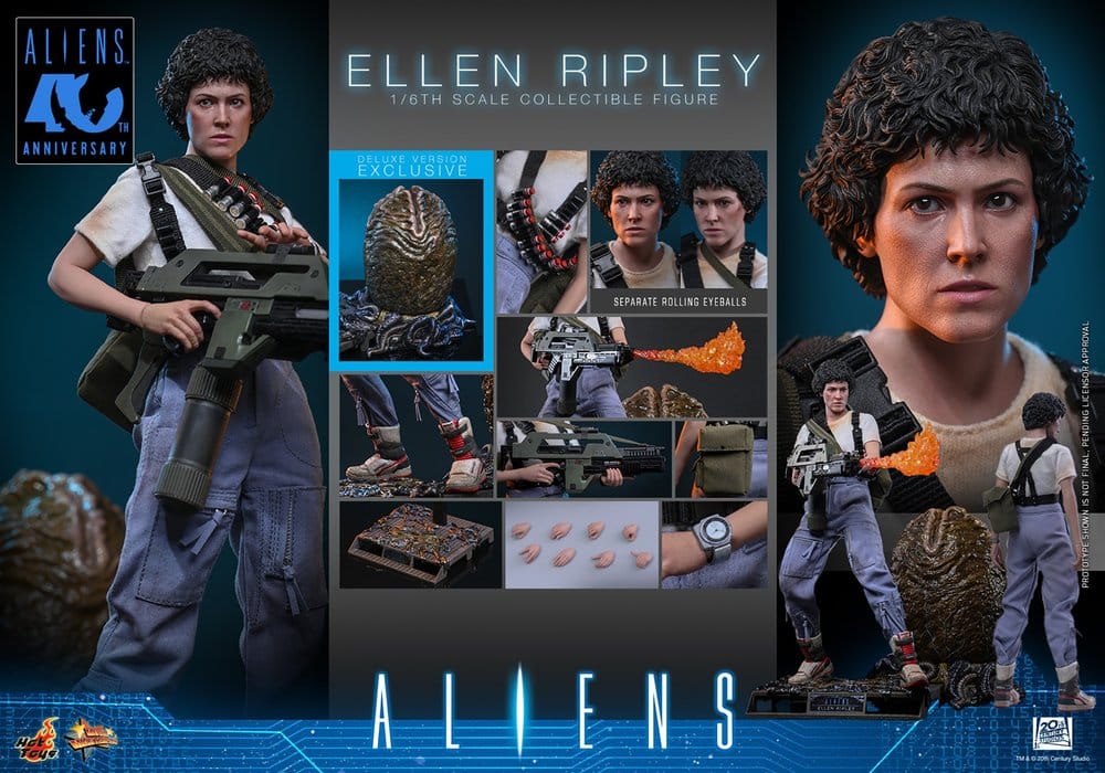 Alien Movie Masterpiece figurine 1/6 Ellen Ripley (Deluxe Version) 30 cm