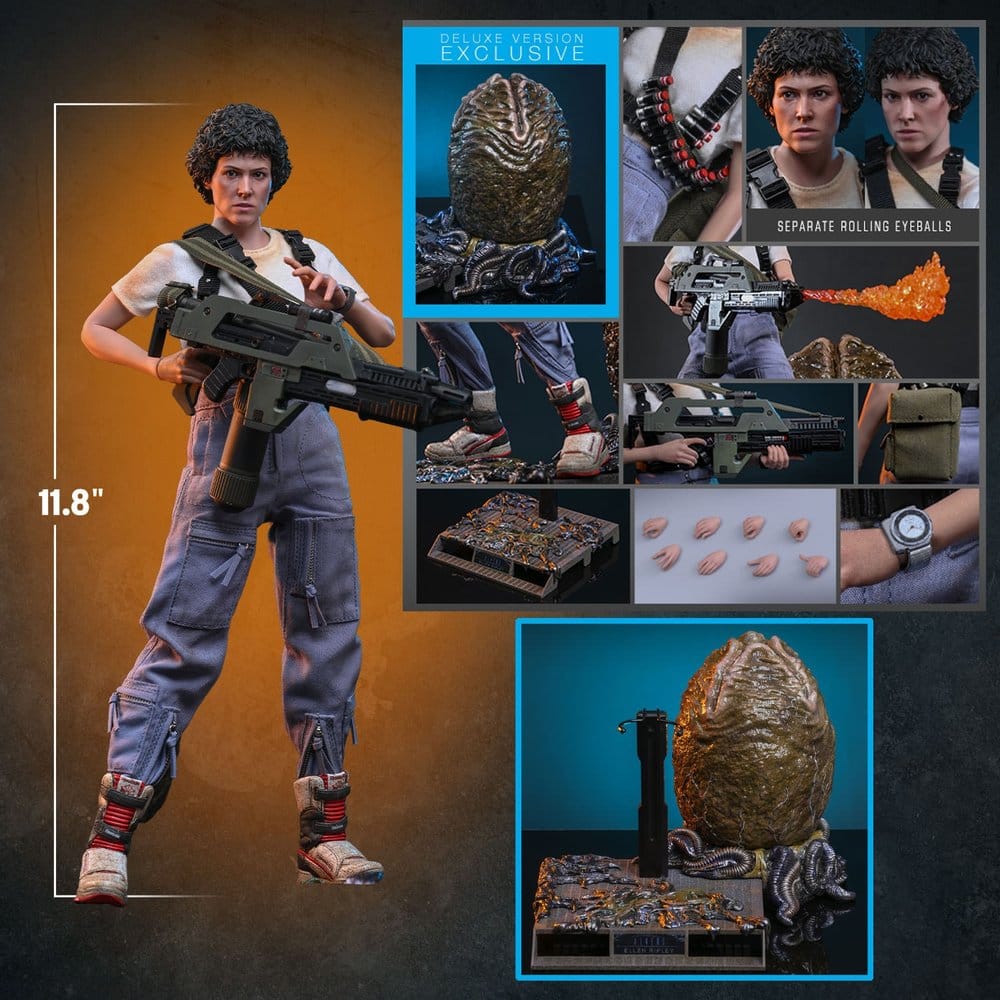 Alien Movie Masterpiece figurine 1/6 Ellen Ripley (Deluxe Version) 30 cm