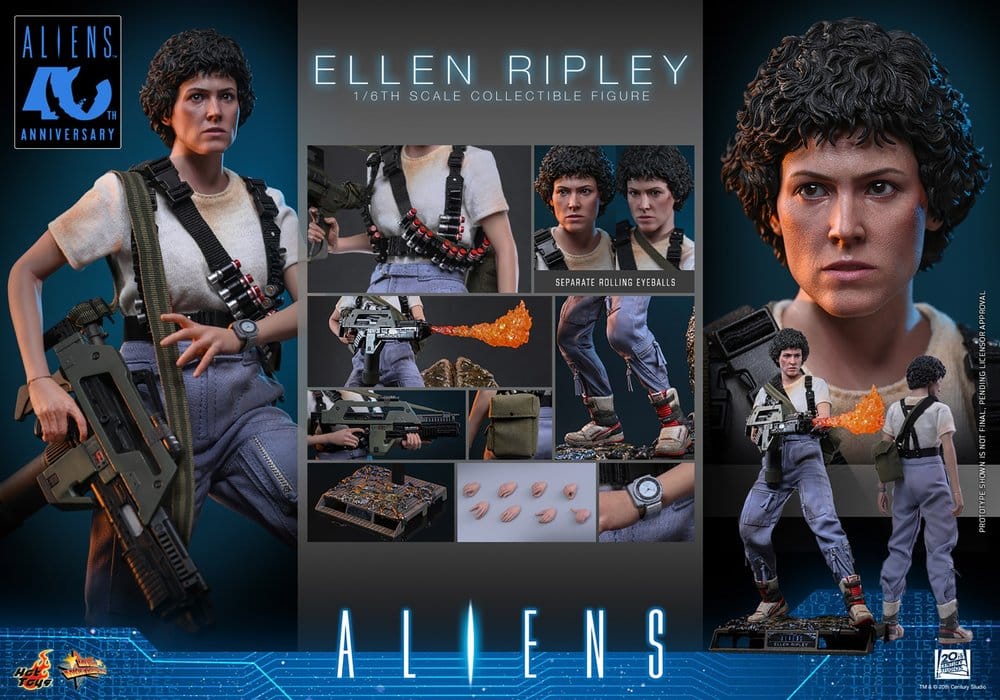 Alien Movie Masterpiece figurine 1/6 Ellen Ripley 30 cm