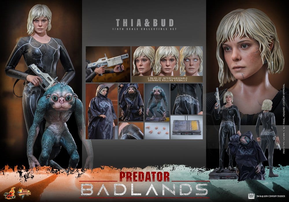 Predator set de figurines Sixth Scale Thia and Bud 29 cm